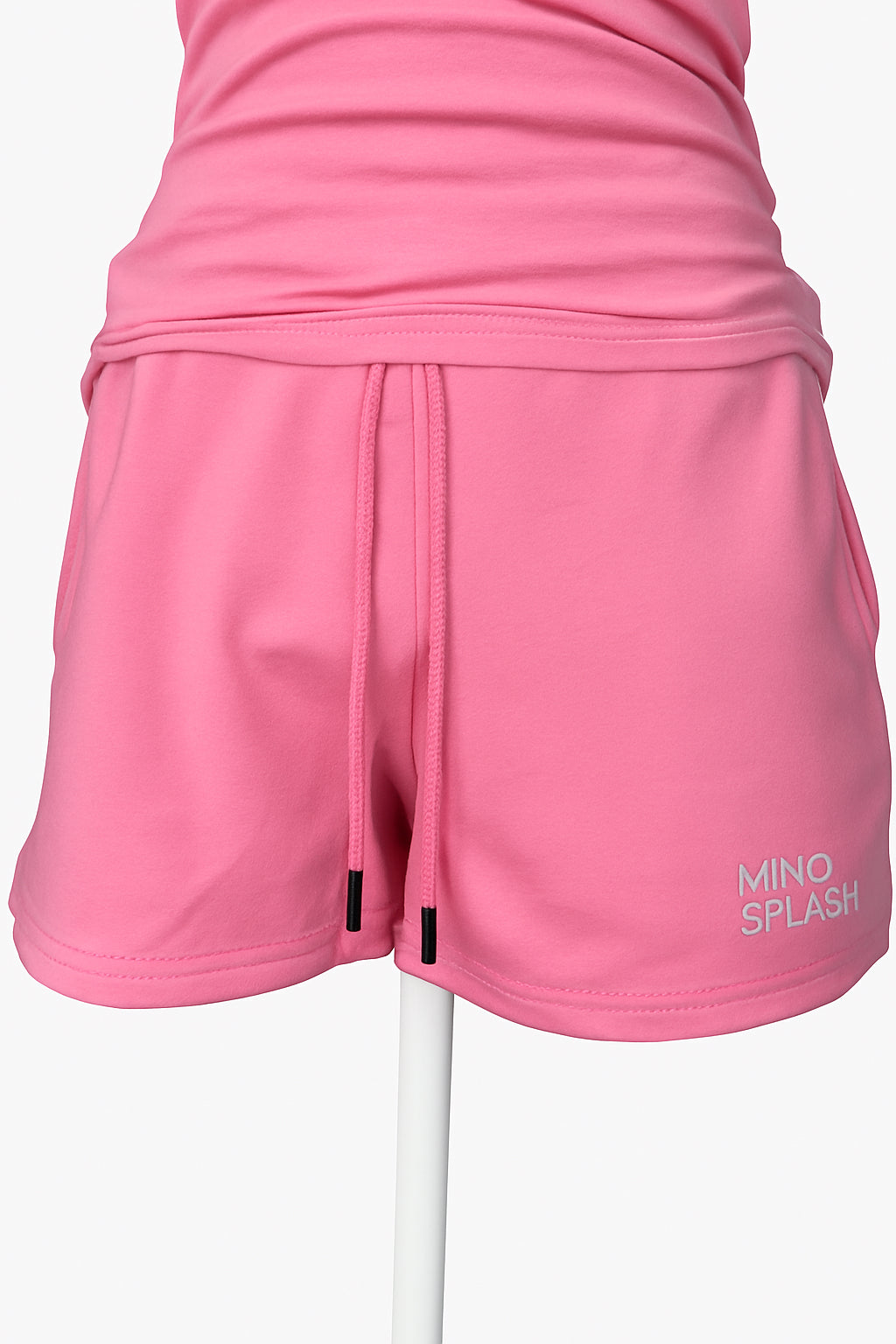 Woman's fitness slim crop top set